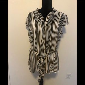 NWOT Sheer Top, cami INCLUDED!
